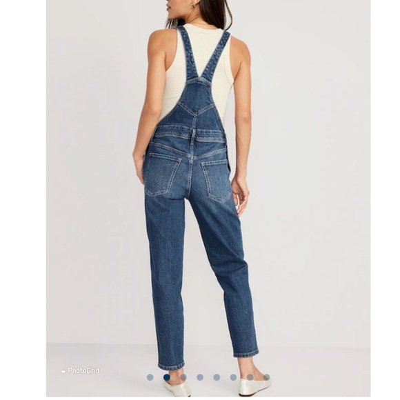 Old Navy OG Straight Workwear Jean Overalls 4 - Picture 10 of 11